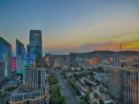 Yuelan Seaview Hotel Apartment (Qingdao May Fourth Square China Railway Center) Hoteles cerca de Templo Zhanshan