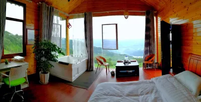 Tianpan Renjia Manor Hotel in zona Sama Dam Ten-Thousand-Mu Terraced Fields Scenic Area - Viewing Platform
