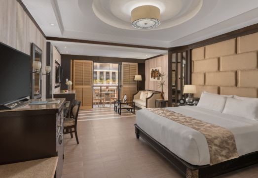 헤난 라군 리조트의 모던하고 깔끔한 객실 인테리어