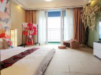 东戴河海云端海景度假酒店式公寓 - 漫舞和风海景大床房