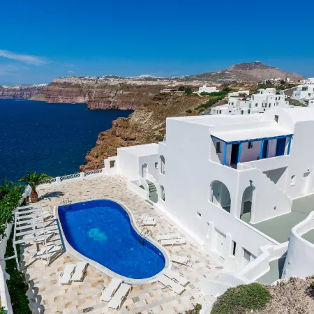 Santorini View Hotel Отели рядом с достопримечательностью «Белый пляж»