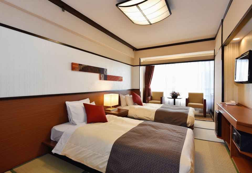 헤이안노모리 교토의 편안한 객실 내부
