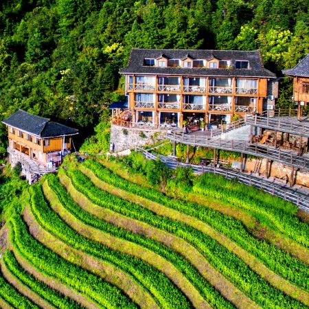Longji View Building Homestay (Xishanyu Optimistic View Terrace)
