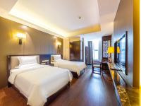 西宁五建商务宾馆 - 新中式高级双床房