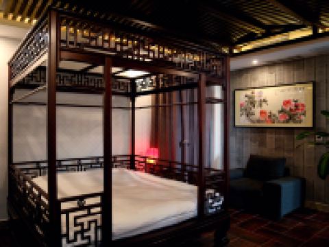 礼泉悟本堂文化酒店 - 辰楼客房