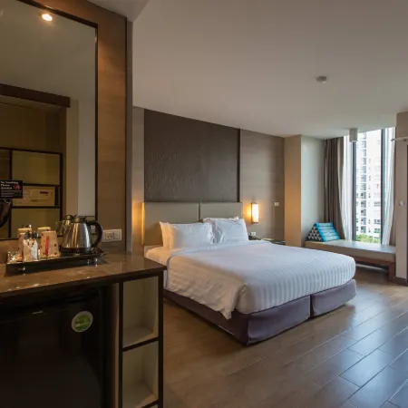 Marsi Hotel Bangkok Отели рядом с достопримечательностью «Станция BTS - Punnawithi»