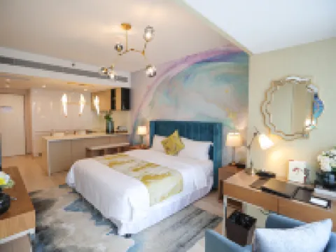 Qiyun Hotel Apartment (Qingdao Vientiane City May Fourth Square) Hotels in Qingdao