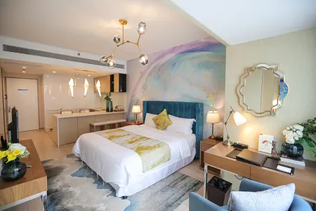 Qiyun Hotel Apartment (Qingdao Vientiane City May Fourth Square)
