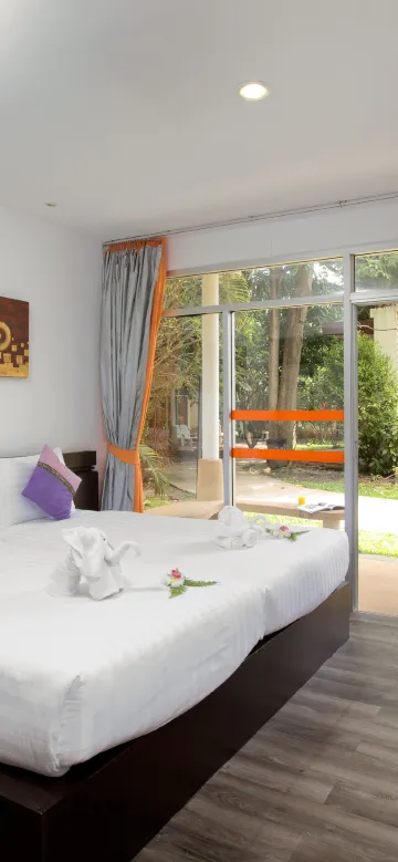 ห้องดีลักซ์วิลล่าวิวสวน