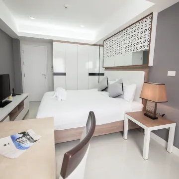 ห้องเอ็กเซ็กคิวทีฟสองห้องนอน หนึ่งห้องน้ำ