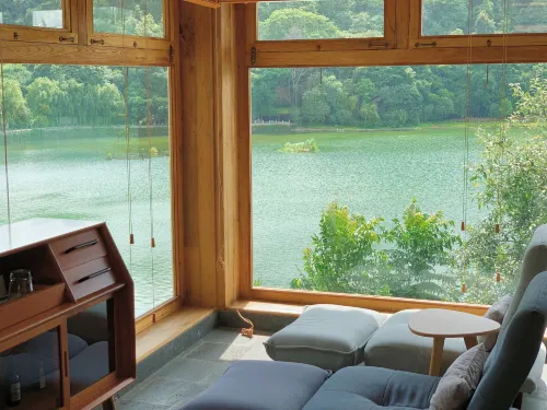 Hemu Tea Hostel - ที่มีบาร์