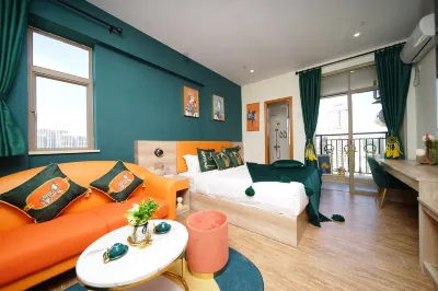 L 즈쉬안 서비스 아파트 (중산 블루 스카이 골든 랜드) 황푸 국제 컨벤션 및 박람회 센터 주변 호텔