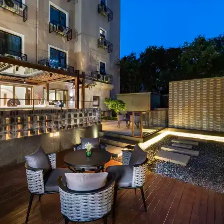 Manxin Hotel Beijing Zhongguancun Street, University of Technology Отели рядом с достопримечательностью «Станция метро Weigongcun»