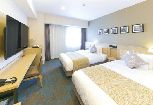 아트 호텔 오이타 모던한 로비