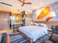 西安亞丁灣羽安飯店（丈八一路地鐵站） 益田假日裡購物中心附近的飯店