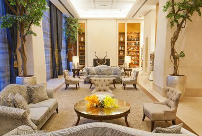 ロビーラウンジ ミラマーガーデン台北の写真