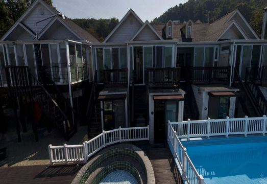 강화도 마리펜션의 내부 인테리어