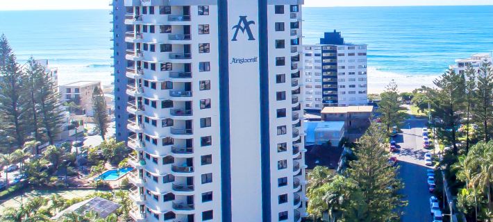 Aristocrat Apartments Hoteles en Surfers Paradise