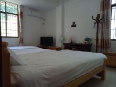 驿缘民宿(韶关南华寺店) - 标准三床房