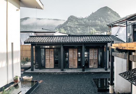 Songfeng Mingyu Boutique Resort Homestay 조식 또는 공용 공간