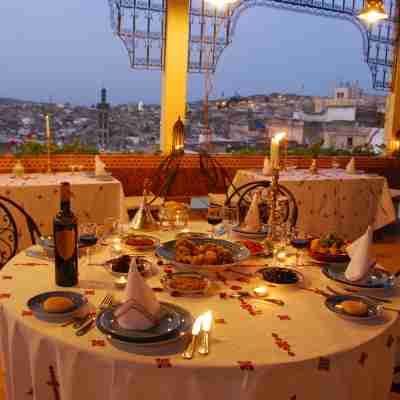 Riad El Ghalia Dining/Meeting Rooms