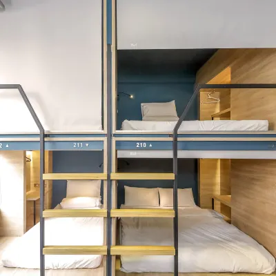 Dongmen 3 Capsule Inn โรงแรมใกล้สวนป่าต้าอาน