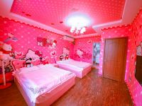上海儿童梦主题民宿 - 豪华Kitty猫主题双床房