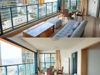 晴天度假公寓(惠东万科双月湾二期店) - 楼王90度海景两房一厅