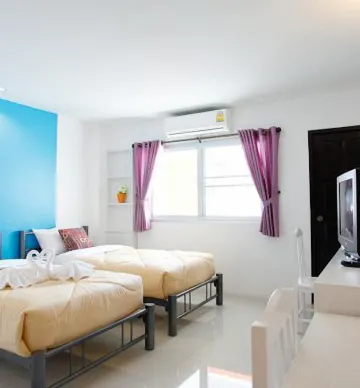 ห้องซูพีเรียเตียงแฝด ปลอดบุหรี่