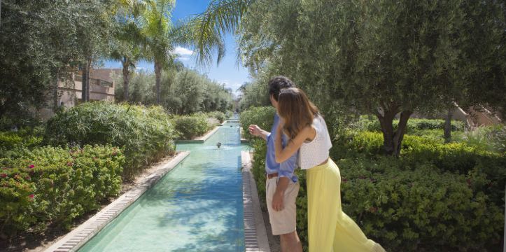 sachin and babi light blue dress Is The Club Med La Palmeraie The Best Way To Visit Marrakech?