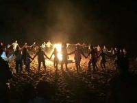 敦煌再回首沙漠露营基地 - 沙漠露营三人帐篷房(公共卫浴)