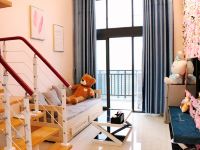 九江蔓心宿主题公寓 - 粉色浪漫复式套房