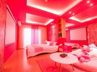 银川芥末公寓酒店 - 粉色一室大床房