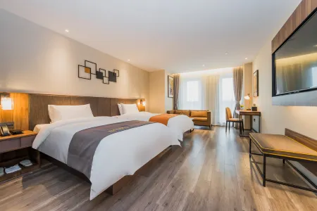 Homeinn Plus Hotel (Xinchang Great Buddha Temple Scenic Area Ocean City) Отели в г. Синьчан