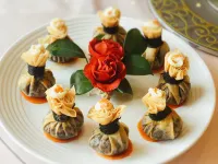 Qingyuan Qingxin Garden Hotel - servizio colazione