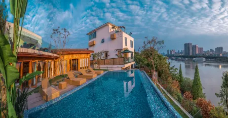 Zhenshan Qigu Hostel Отели рядом с достопримечательностью «CPC Leshan Committee Party School»