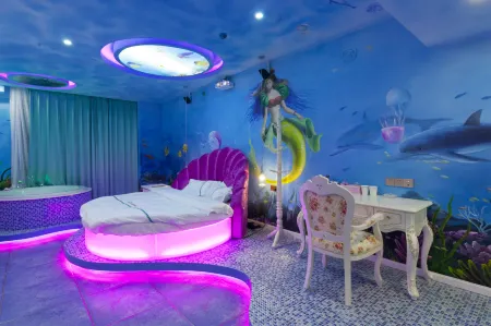 Ailvxing Theme Hotel (Zhuzhou Gongda Branch) Отели рядом с достопримечательностью «Hunan University of Technology»