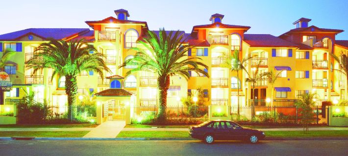 Aruba Sands Resort Gold Coast Hoteles en Broadbeach