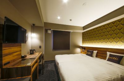 ハリウッドツインルーム(禁煙) ホテルコード心斎橋の写真