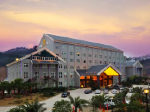 武平中凱インターナショナルホテル 武平のホテル