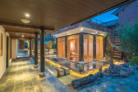 Dengfeng Qingjing Lanshan Courtyard Отели в г. Цзянчуань