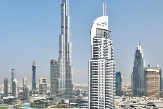 アドレス ダウンタウン ドバイの外観の様子