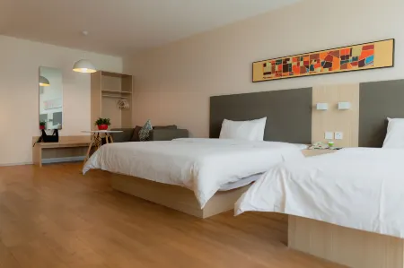 HanTing Hotel (Taiyuan Datong Road Taigang West Gate) Отели рядом с достопримечательностью «Duofu Temple»