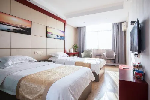 Happy Road Inn Chain Hotel (Huaibei Railway Station) - صديق للحيوانات الاليفة