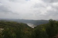 fangxiaohu farmhouse courtya - Mountain view