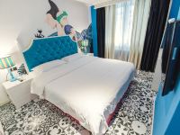 达州美薇时尚主题酒店 - 蓝色温馨大床房