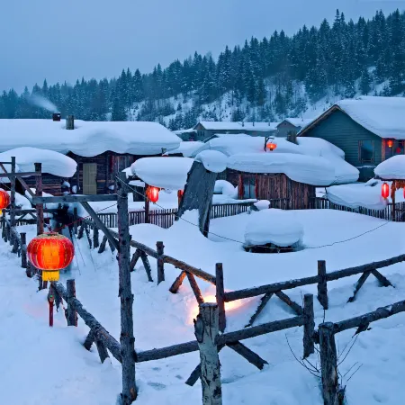Snow Mushroom Hotel