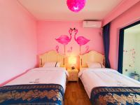 惠东双月湾加勒比海景酒店 - 火烈鸟双床房
