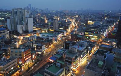 ホテルからの眺望 メルキュール アンバサダー ソウル ホンデの写真