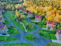 撫松狩獵度假飯店 露水河國家森林公園附近的飯店